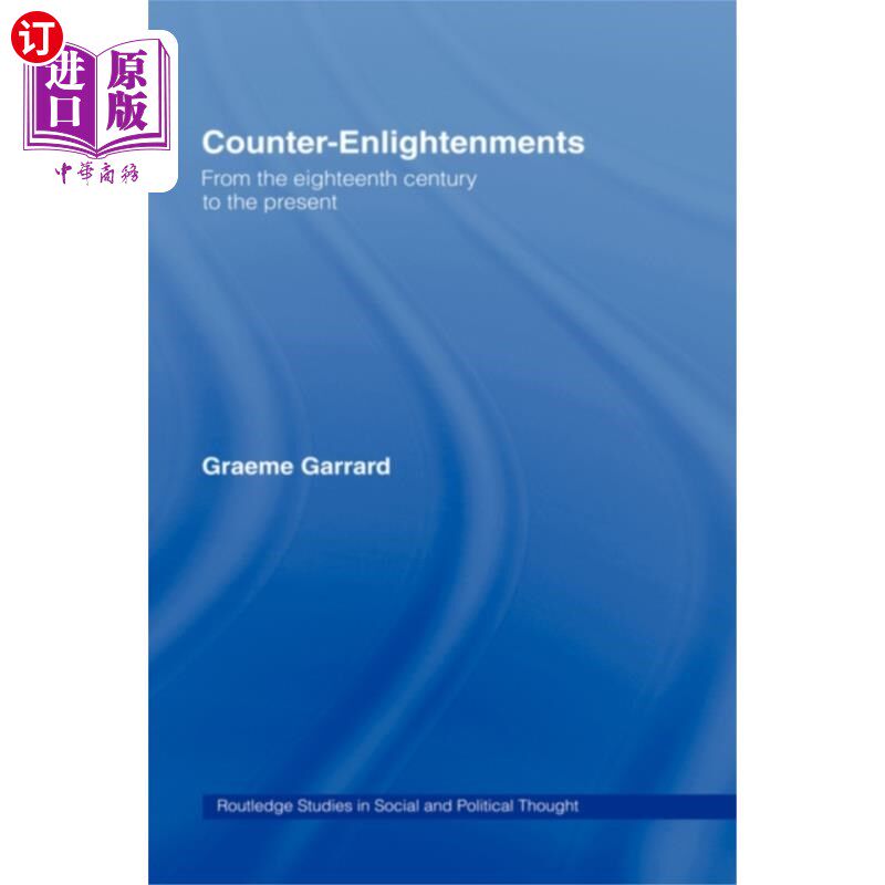 海外直订Counter-Enlightenments Counter-Enlightenments