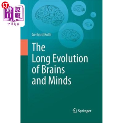 海外直订The Long Evolution of Brains and Minds 大脑和思想的漫长进化