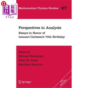 Honor Carleson Essays 视角 海外直订Perspectives 分析 Analysis 75th Lennart 纪念Lennart Birthday