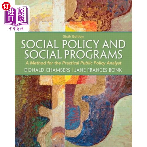 海外直订Social Policy and Social Programs 社会政策和社会项目