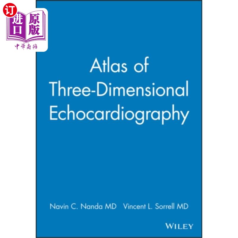 图书atlas of three-dimensional echocardiography 三维超声心动图