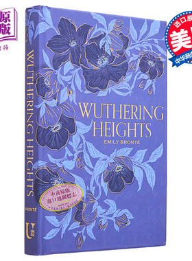 预售 艾米莉勃朗特 呼啸山庄英文原版 Signature Gilded Classics Wuthering Heights 呼啸山庄英文版呼啸山庄电影周边呼啸山庄小?