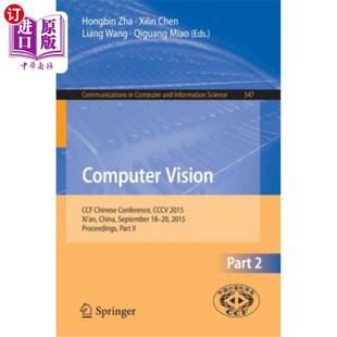 Conference Vision Chinese Ccf中 海外直订Computer CCCV Ccf China 2015 计算机视觉 September