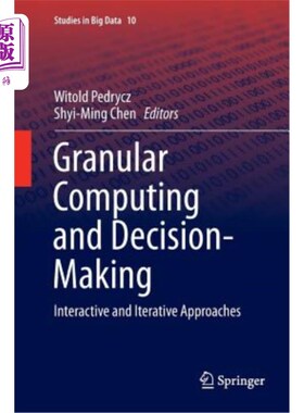 海外直订Granular Computing and Decision-Making: Interactive and Iterative Approaches 粒度计算和决策：交互式和迭代方法