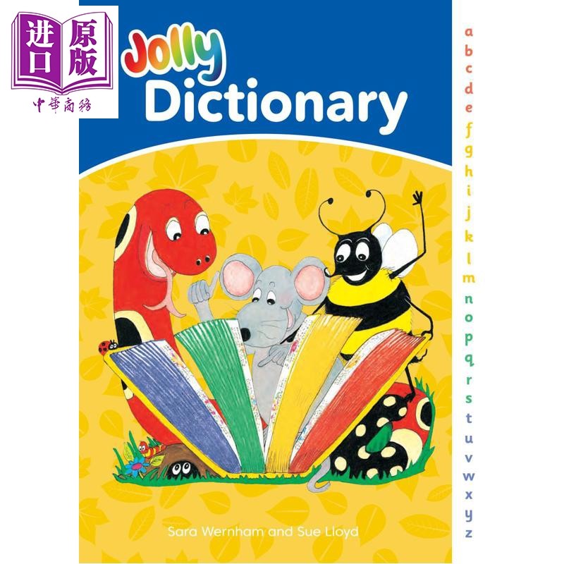 Jolly Dictionary 快乐自然拼读字典 平装版 British English 英语词汇单词学习工具书插图词典英文原版进口图书【中商原版】