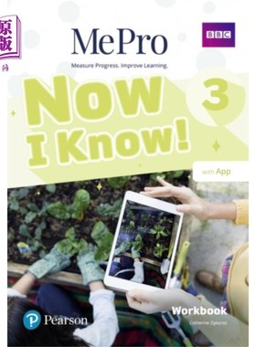 海外直订Now I Know MePro Level 3 Workbook with App 现在我知道MePro Level 3工作簿与应用程序