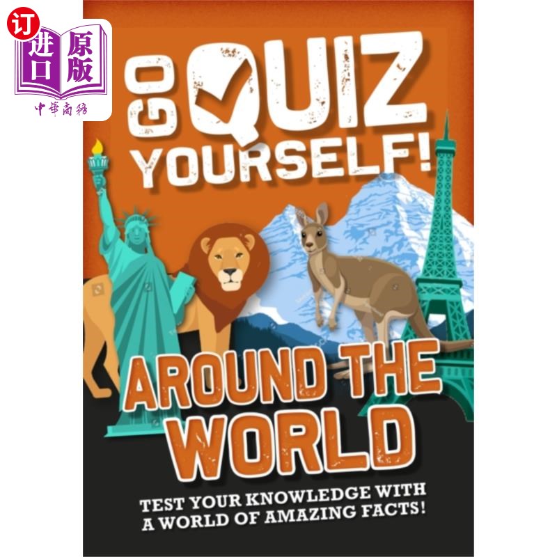 海外直订Go Quiz Yourself!: Around the World 自我测试!:环游世界