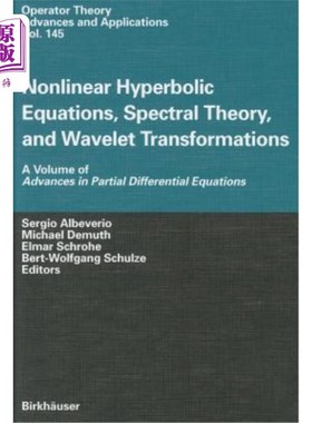 海外直订Nonlinear Hyperbolic Equations, Spectral Theory, and Wavelet Transformations: A  非线性双曲型方程、谱理论和