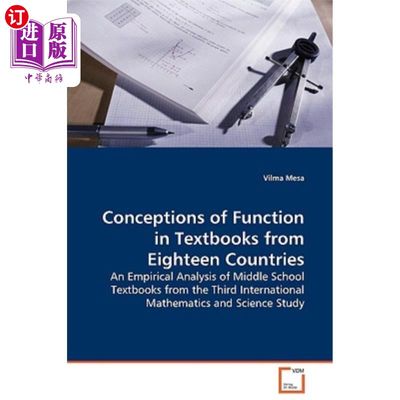 海外直订Conceptions of Function in Textbooks from Eighteen Countries 十八个国家教科书中的功能概念