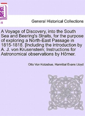 海外直订A Voyage of Discovery, Into the South Sea and Beering's Straits, for the Purpose 1815-1818年