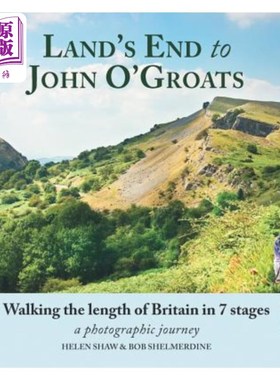 海外直订Land's End to John O'Groats: Walking the Length of Britain in 7 Stages 约翰·奥格罗茨的土地终结：分7个阶段穿