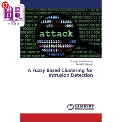 海外直订A Fuzzy Based Clustering for Intrusion Detection 一种基于模糊聚类的入侵检测方法