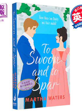 现货 摄政誓言4 着迷和争吵 To Swoon and to Spar 英文原版 Martha Waters 都市爱情流行小说【中商原版】