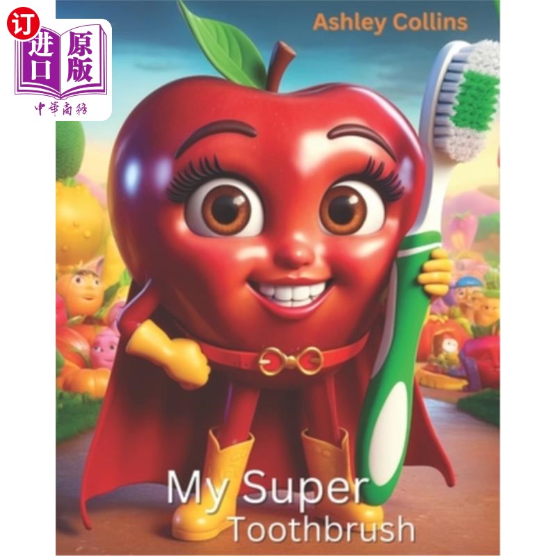 海外直订MY SUPER TOOTHBRUSH, Ages 2-5 我的超级牙刷，适合2-5岁