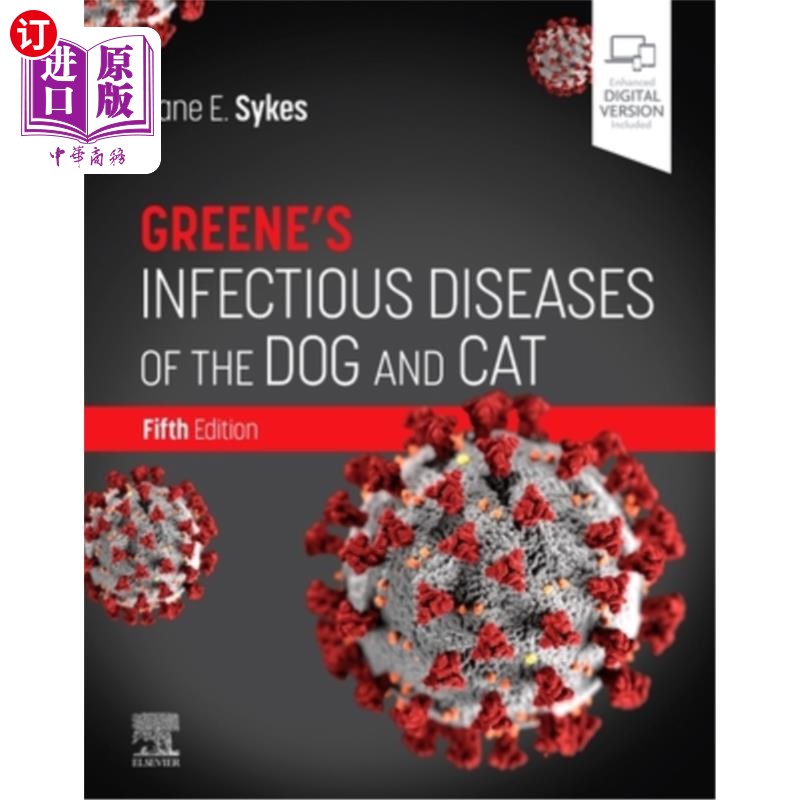 海外直订医药图书Greene's Infectious Diseases of the Dog and Cat 格林的《狗和猫的传染病