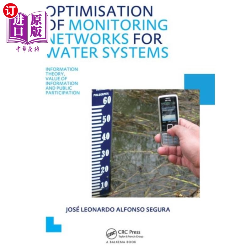 海外直订Optimisation of Monitoring Networks for Water Sy... 水系统监测的优化
