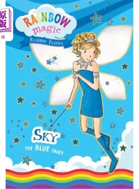 海外直订Rainbow Magic Rainbow Fairies Book #5: Sky the Blue Fairy 彩虹仙女第五册:天空的蓝色仙女