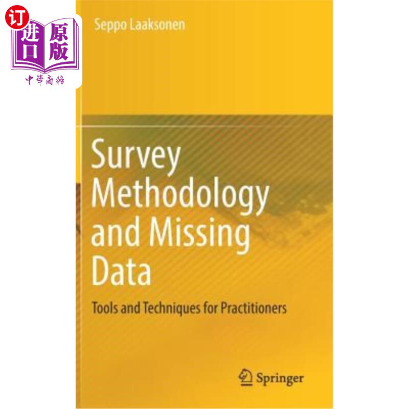 海外直订Survey Methodology and Missing Data: Tools and Techniques for Practitioners 调查方法和缺失数据:从业人员的