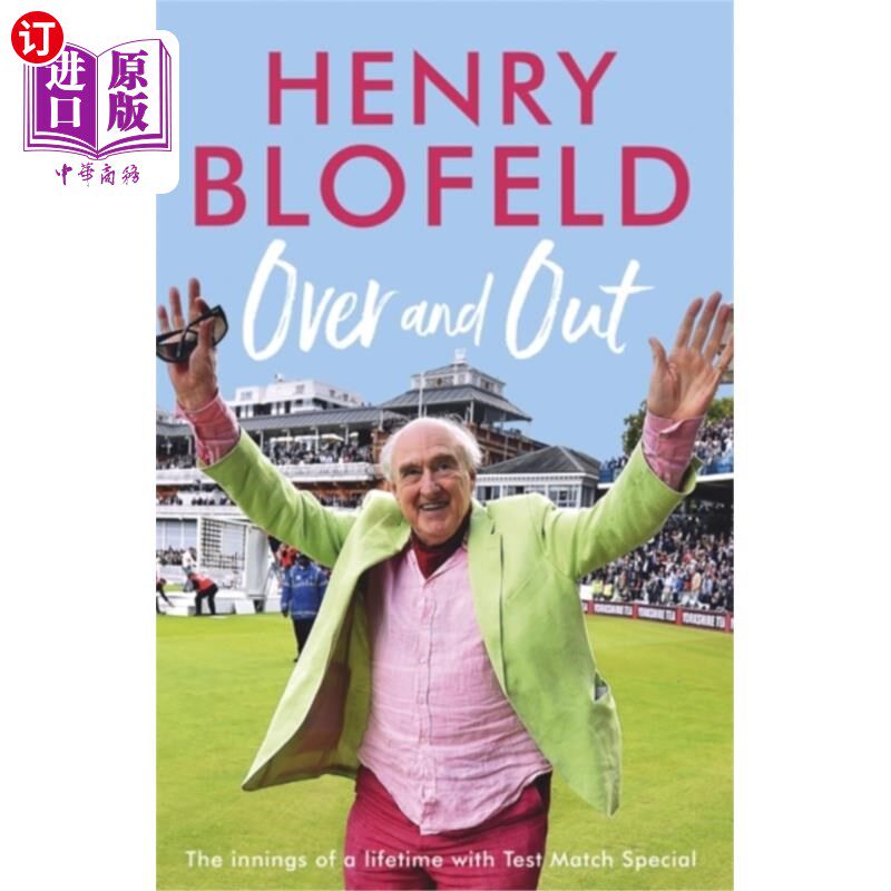 海外直订Over and Out: My Innings of a Lifetime with Test... 结束和出局:我一生的一局与测试赛特别