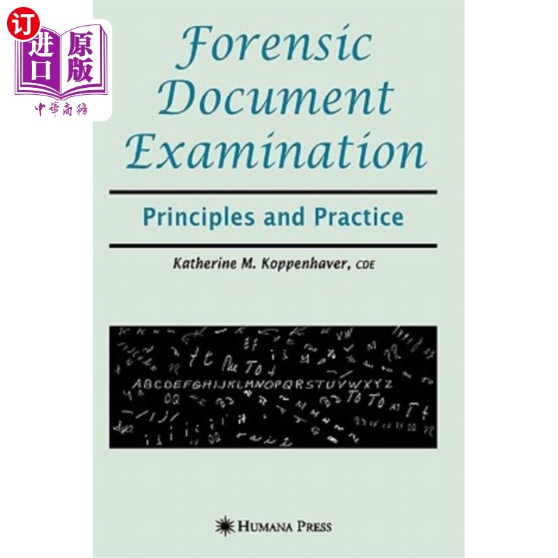 海外直订医药图书Forensic Document Examination: Principles and Practice 法医文献检验：原则与实践
