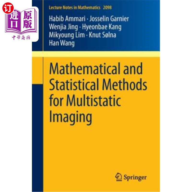 海外直订Mathematical and Statistical Methods for Multistatic Imaging 多站成像的数学和统计方法