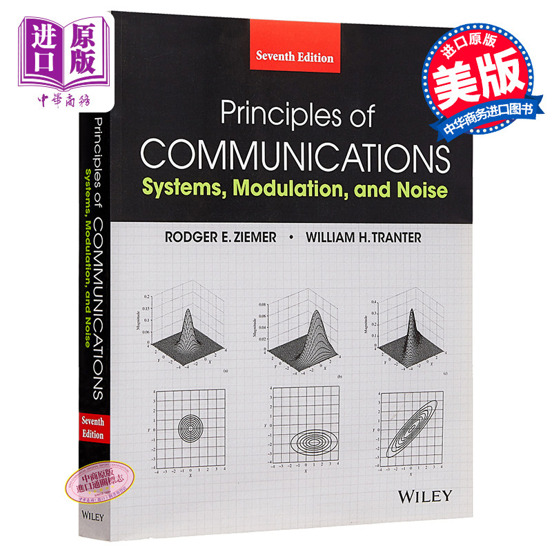 现货 Principles  of Communications 英文原版 通信原则：系统、调制与噪声（第7版） Rodger Ziemer【中商原版】