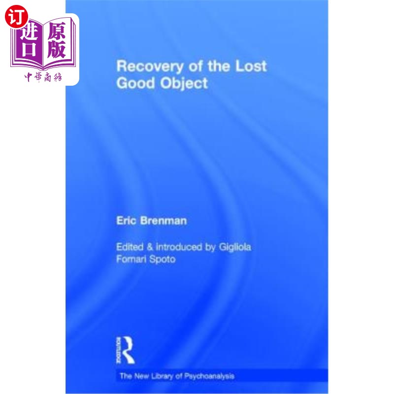 海外直订医药图书Recovery of the Lost Good Object 失物的追偿