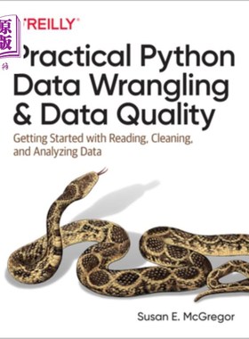 海外直订Practical Python Data Wrangling and Data Quality: Getting Started with Reading,  实用Python数据