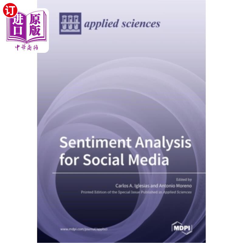 海外直订Sentiment Analysis for Social Media 社交媒体情感分析