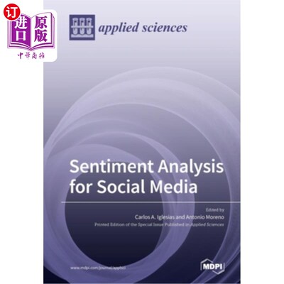 海外直订Sentiment Analysis for Social Media 社交媒体情感分析