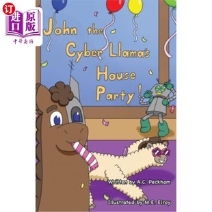 Llama House 海外直订John 约翰羊驼 Cyber Party 房子派对 the