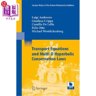 海外直订Transport Equations and Multi-D Hyperbolic Conservation Laws 输运方程与多维双曲守恒律