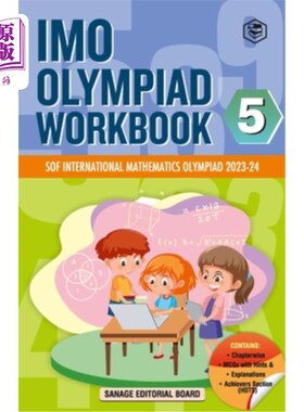 海外直订SPH International Mathematics Olympiad (IMO) Workbook for Class 5 - MCQs, Previo SPH国际数学奥林匹