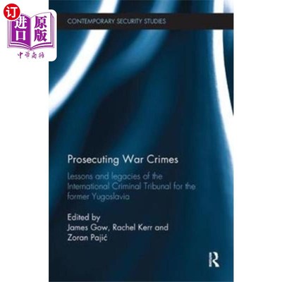 海外直订Prosecuting War Crimes 起诉战争罪