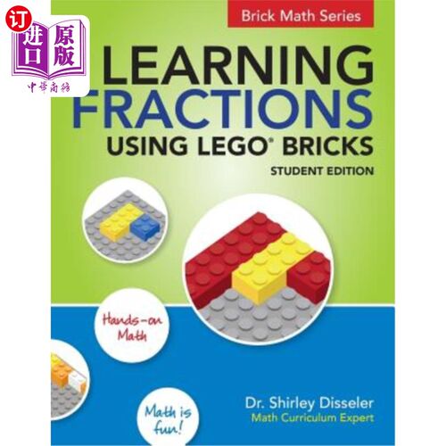 海外直订Learning Fractions Using LEGO Bricks: Student Edition 使用乐高积木学习分数:学生版