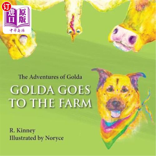 海外直订Golda Goes to the Farm: The Adventures of Golda 戈达去农场：戈达的冒险