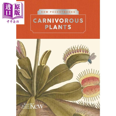 预售 食肉植物 英国皇家植物园口袋书系 Kew Pocketbooks Carnivorous Plants 英文原版 RBG Kew 植物科普百科【中商原版】