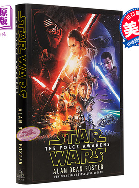 现货 【中商原版】星球大战：原力觉醒 英文原版 Star Wars The Force Awakens 精装 卢卡斯 科幻战争