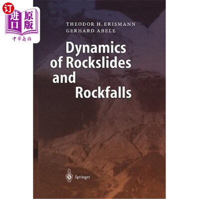 海外直订Dynamics of Rockslides and Rockfalls 滑坡和落石动力学