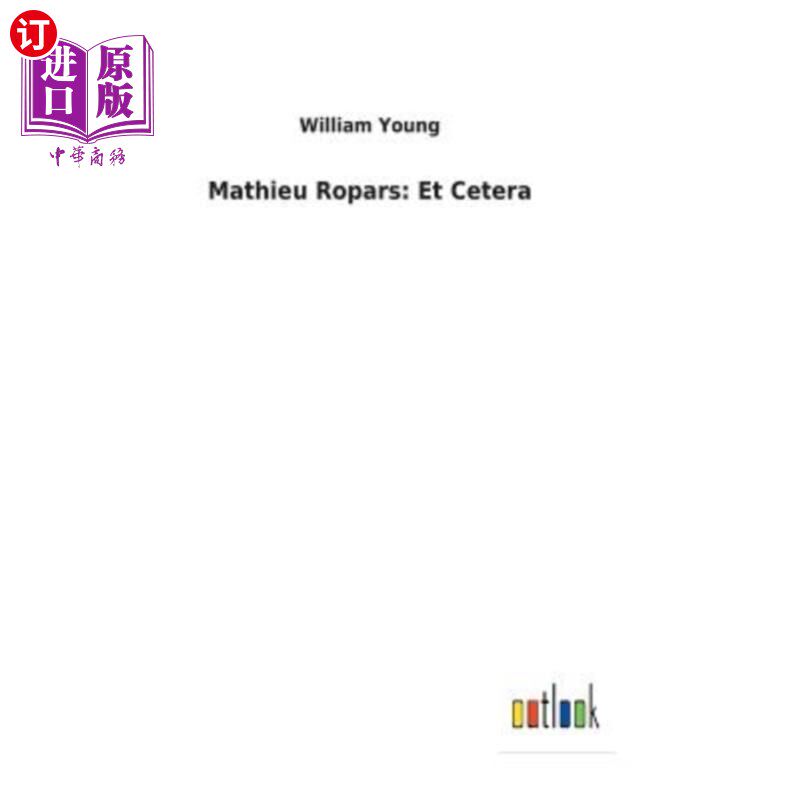 海外直订Mathieu Ropars: Et Cetera 马修·罗帕尔斯:等等