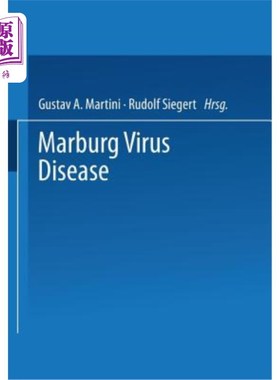 海外直订医药图书Marburg Virus Disease 马尔堡病毒病