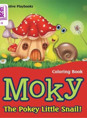 海外直订Moky - The Pokey Little Snail! Coloring Book 小蜗牛！彩色书