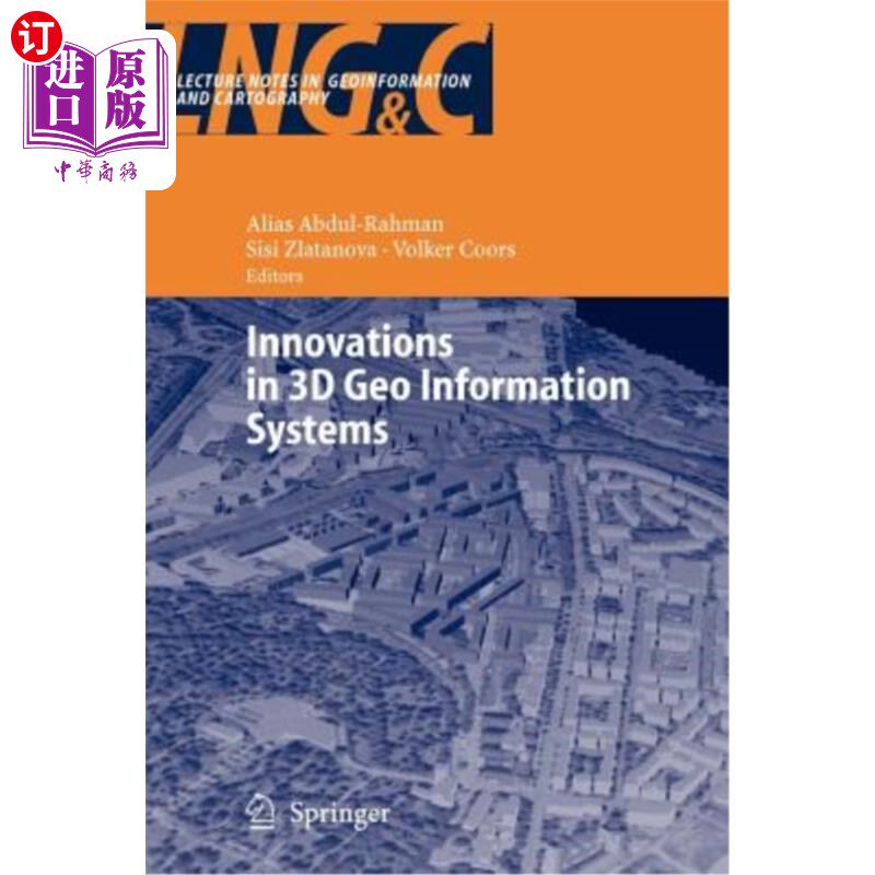 海外直订Innovations in 3D Geo Information Systems 三维地理信息系统的创新