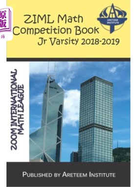 海外直订ZIML Math Competition Book Junior Varsity 2018-2019 ZIML数学竞赛书2018-2019年少年大学