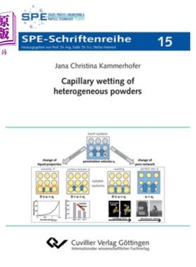 海外直订Capillary wetting of heterogeneous powders 非均质粉末的毛细管润湿