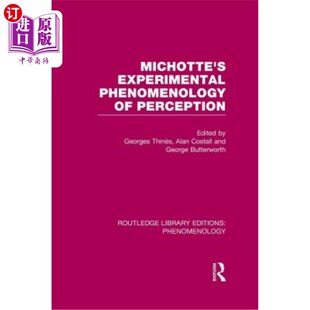 海外直订Michotte's Experimental Phenomenology of Perception 米乔特的知觉实验现象学