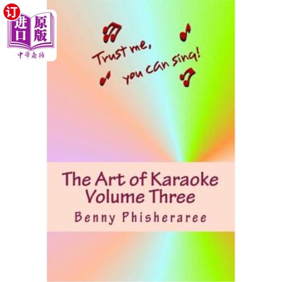 海外直订The Art of Karaoke - Volume Three: 103 T-Shirt Designs 卡拉ok的艺术-第三卷:103件t恤设计