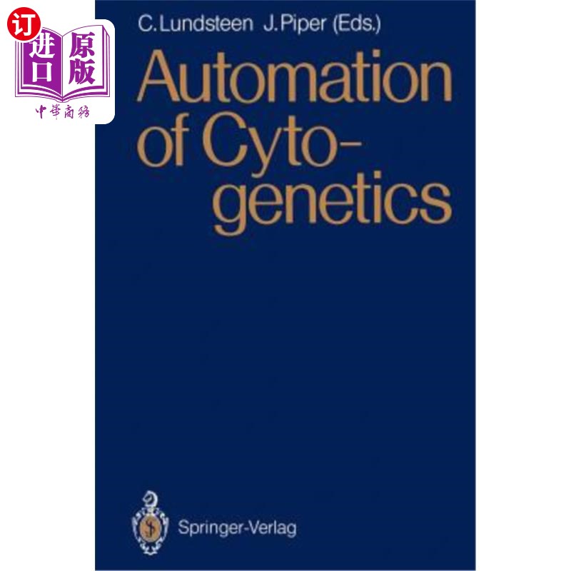 海外直订医药图书Automation of Cytogenetics 细胞遗传学自动化