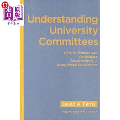 海外直订Understanding University Committees 了解大学委员会