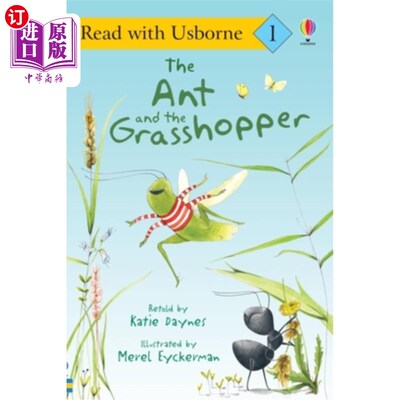 海外直订Ant and the Grasshopper 蚂蚁和蚱蜢